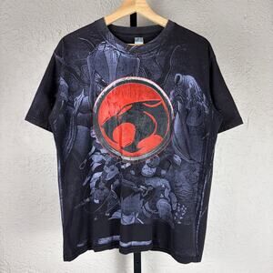 Thundercats Vintage 90s TV Cartoon AOP Promo Medium Shirt
